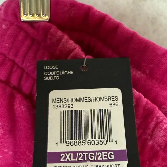 NWT, Under Armour, Project Rock, Pink Training Shorts, XXL - Picture 5 of 5